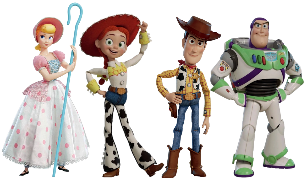Toy Story 4 Main Characters by mauricio2006 on DeviantArt