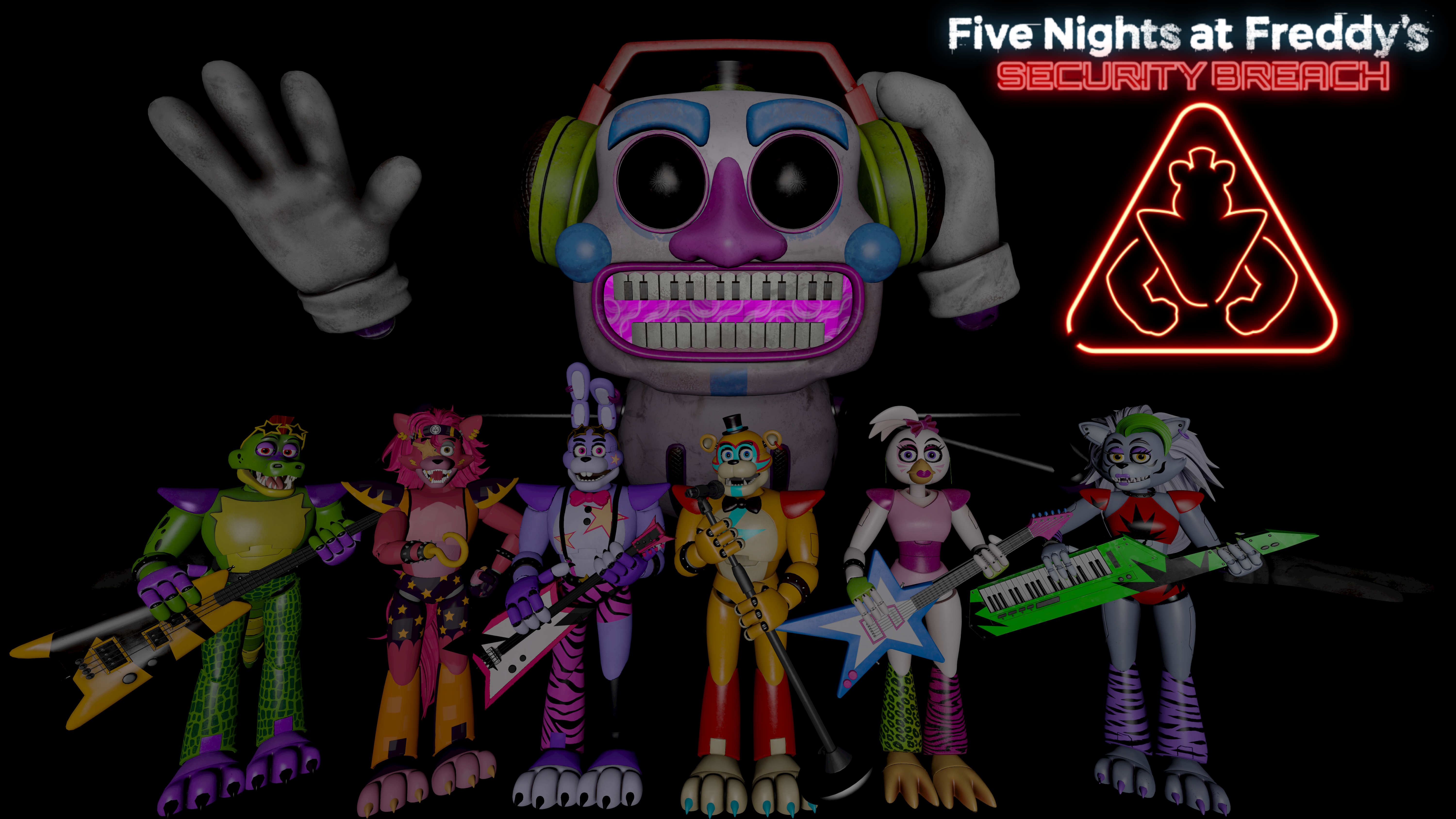 My Favorites Characters Of FNAF 3 V3 by mauricio2006 on DeviantArt