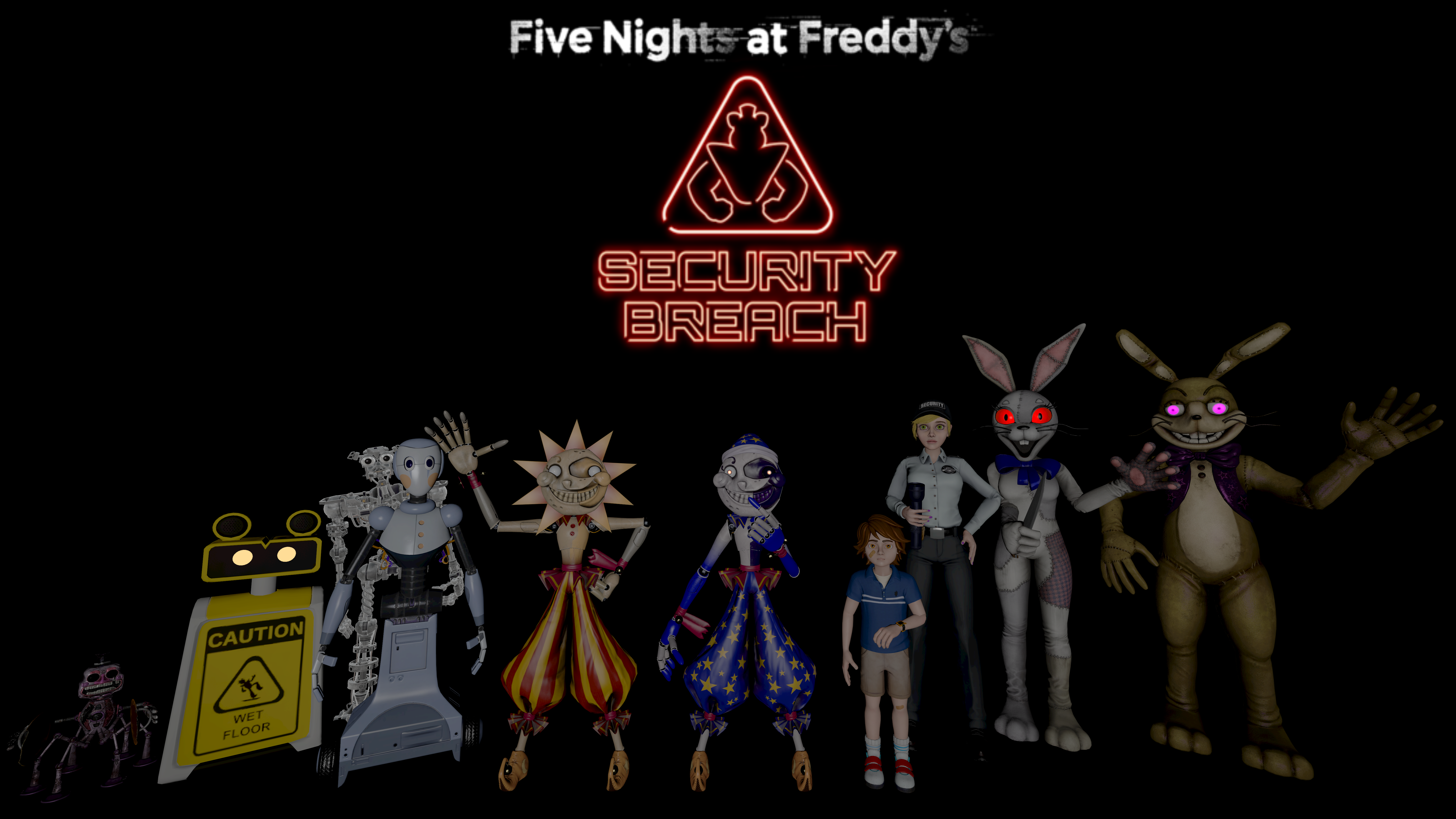 Fnaf Security Breach Character Showcase - Creations Feedback - Developer  Forum