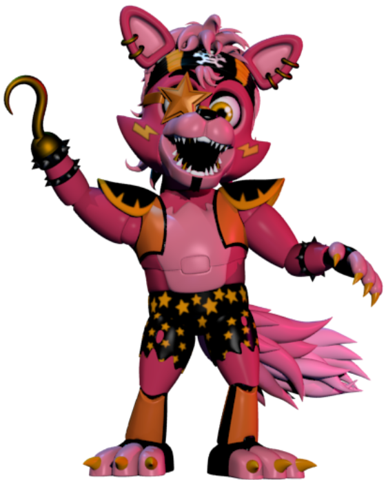 MMD Fnaf SB:Glamrock Foxy + Download DL by Francoraptor2018 on DeviantArt