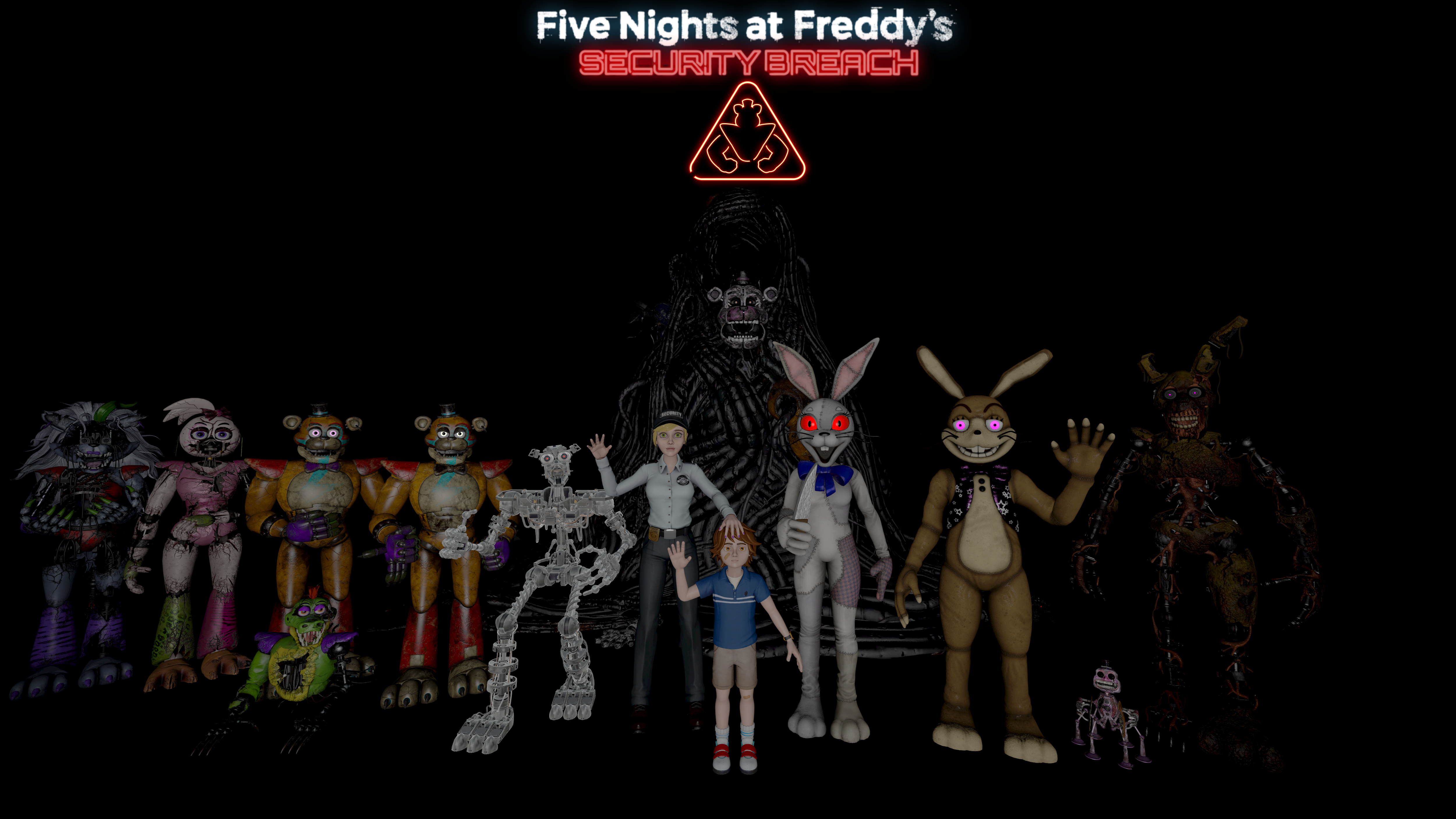 SFM FNAF My Favorites Characters Of FNAF 5/8 by mauricio2006 on