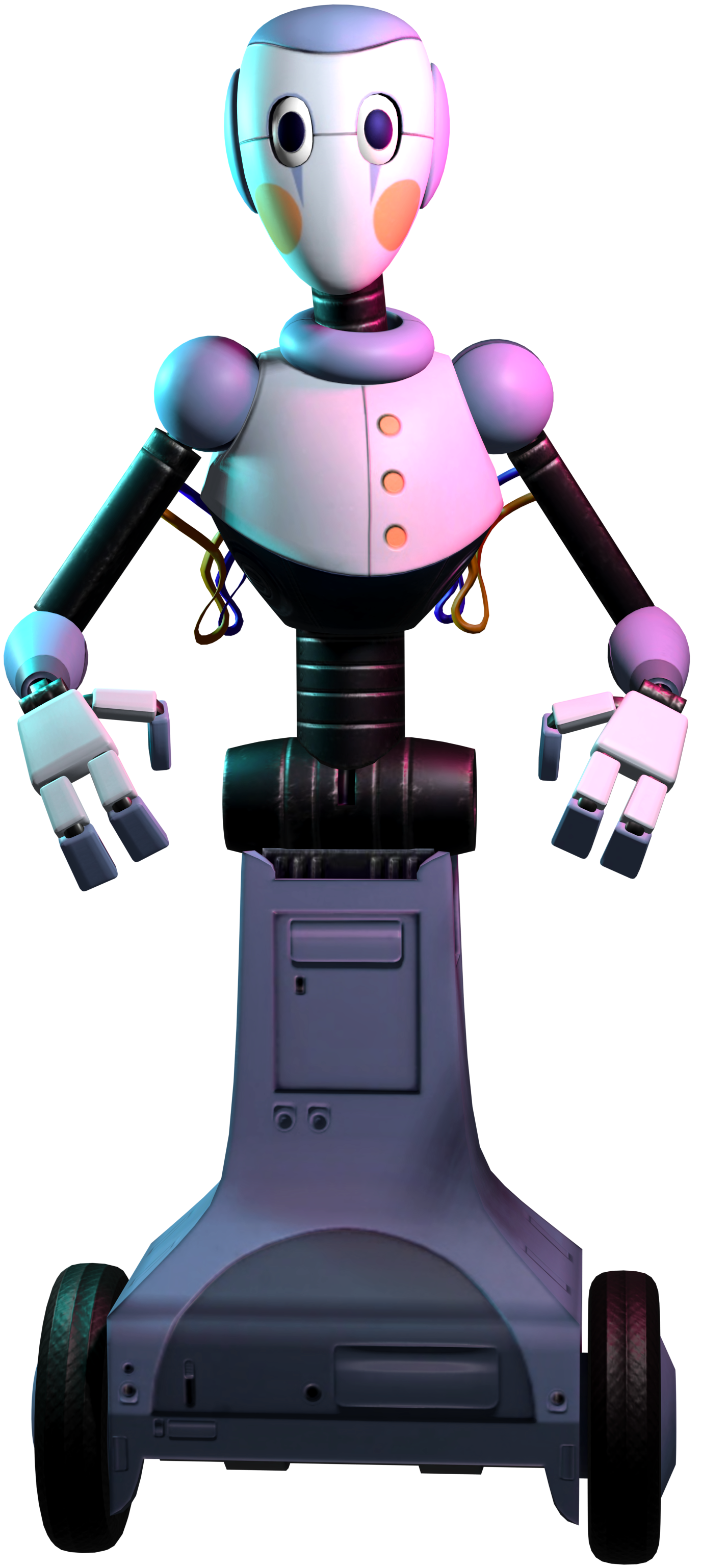 FNAF Security Breach Glamrock Bonnie Full Body V4 by mauricio2006