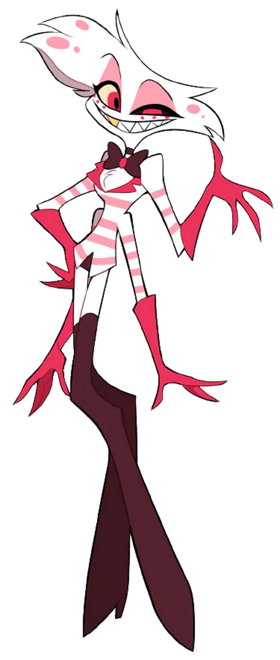 Hazbin Hotel Angel Dust Render 2 by mauricio2006 on DeviantArt