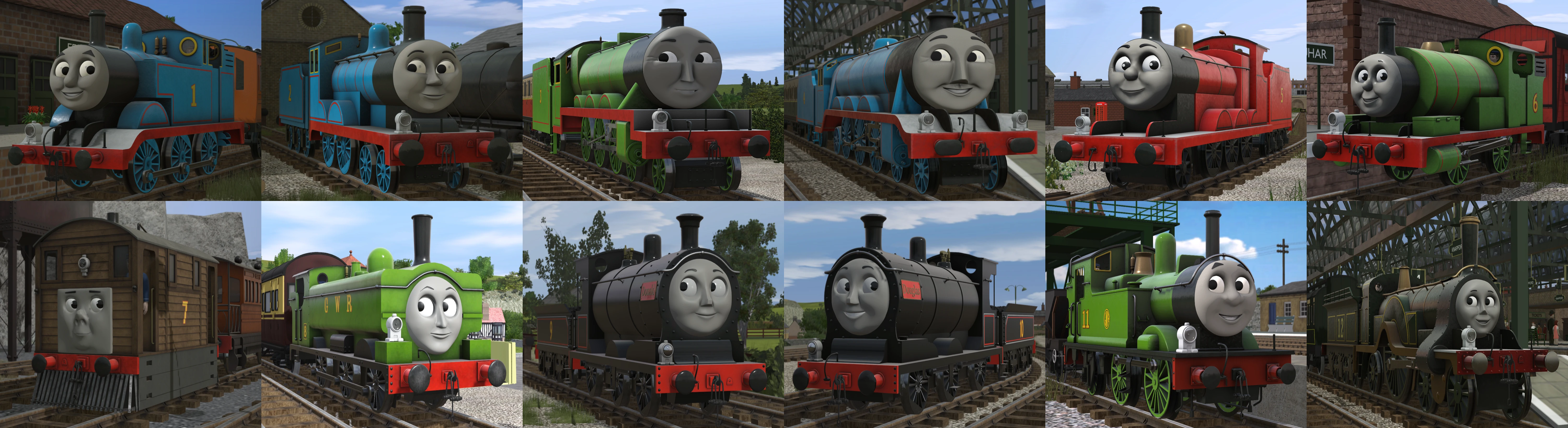 Thomas And Friends 1 12 Version Trainz V2 by mauricio2006 on