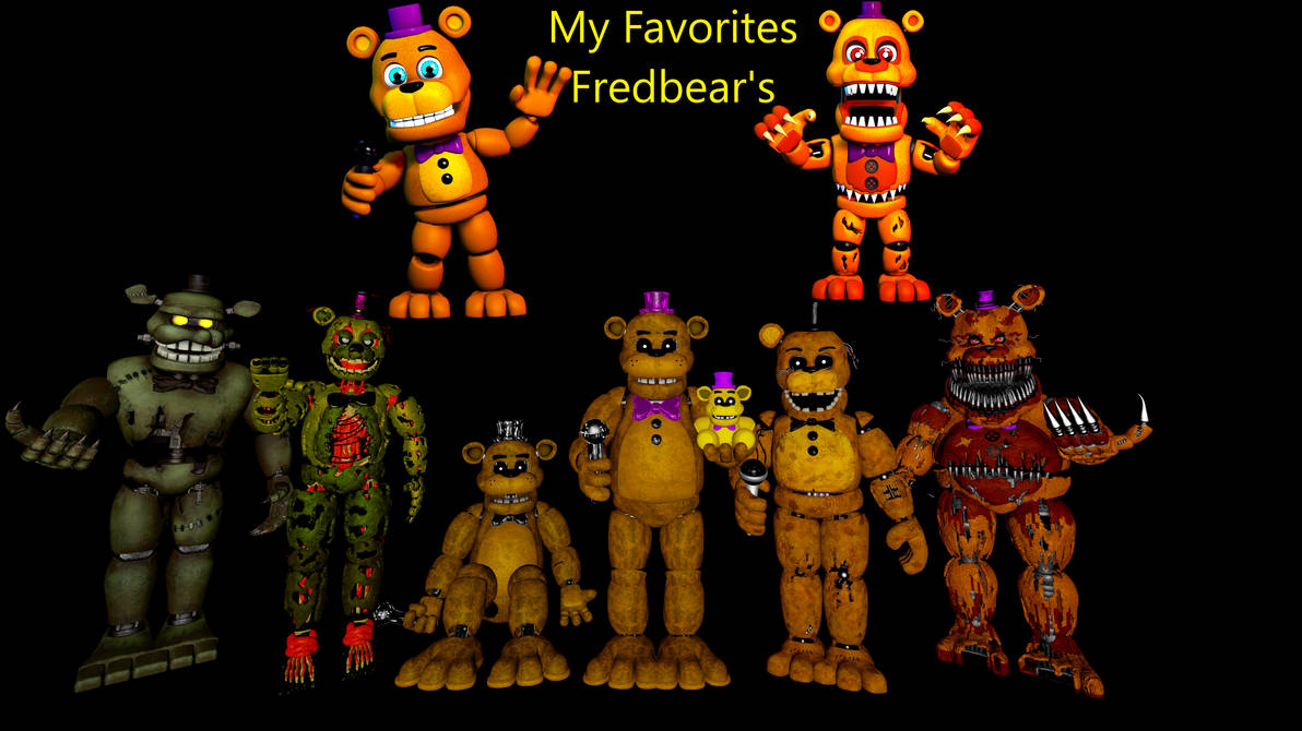 SFM FNAF My Favorites Fredbear's V5 by mauricio2006 on DeviantArt