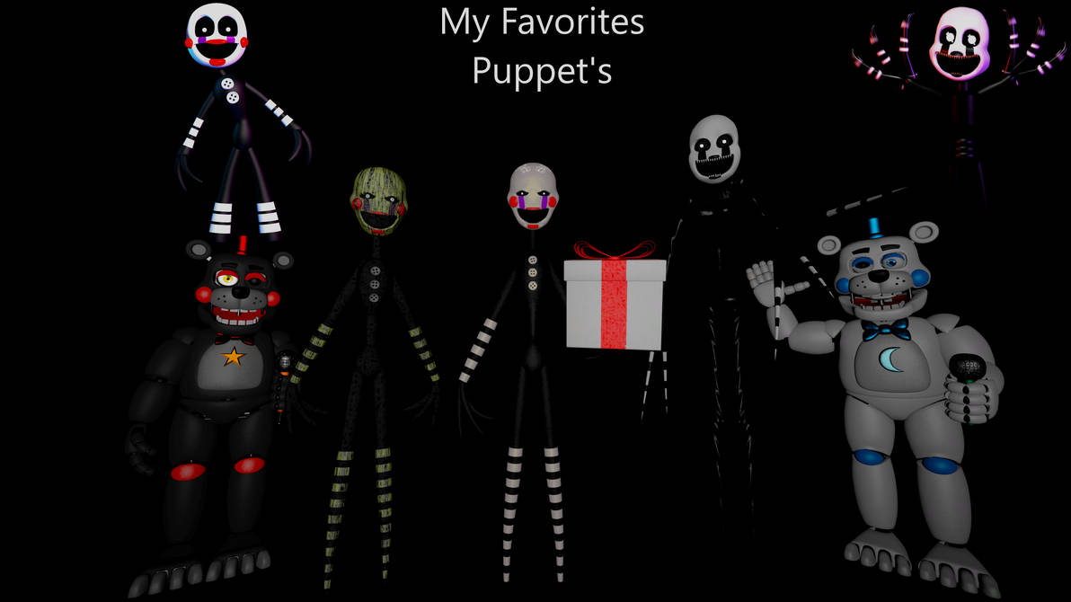 Fnaf R64 Puppet SFM FNAF My Favorites Puppet's V5 by mauricio2006 on DeviantArt