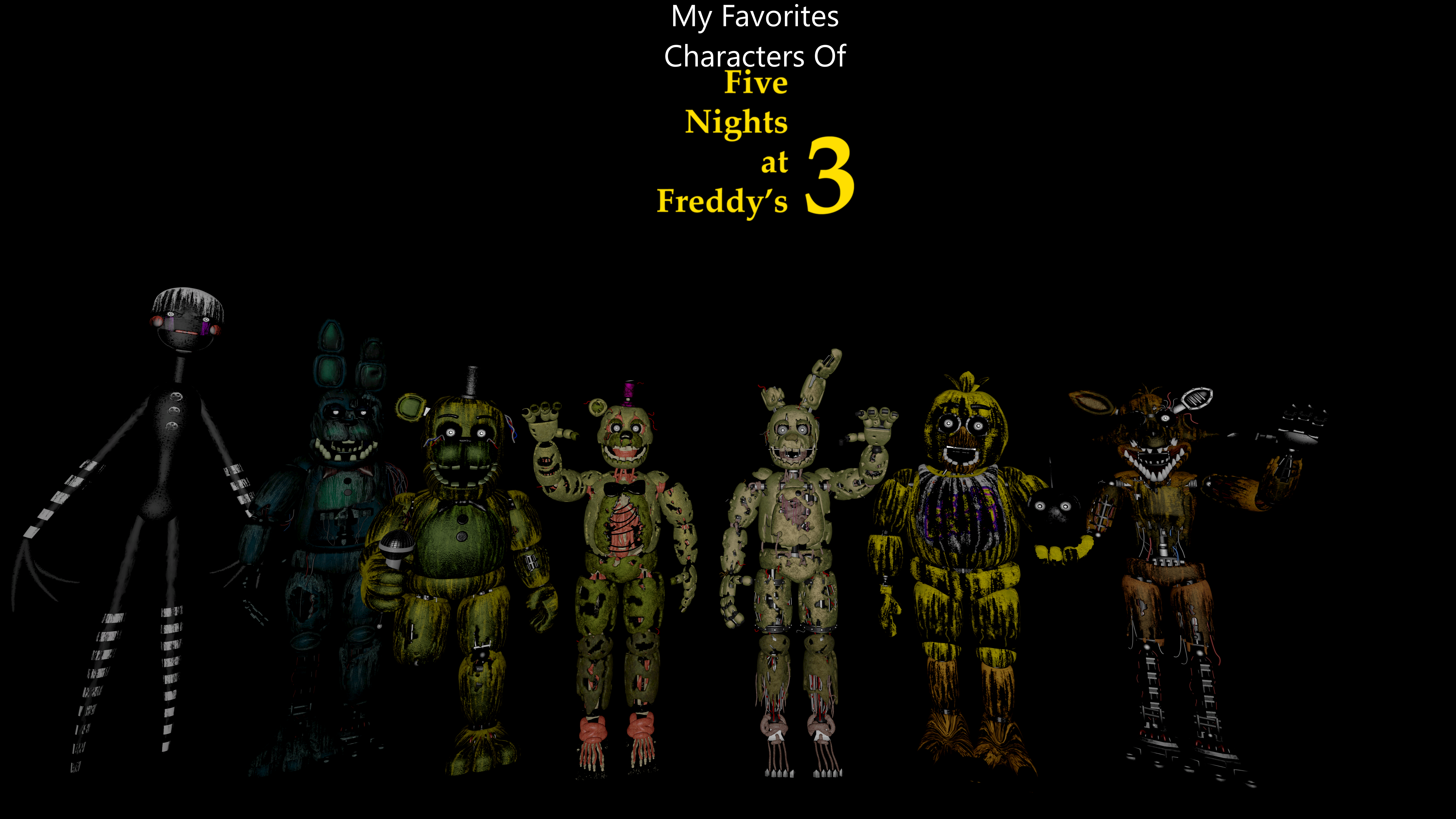 FNAF (10 Games and 9 Years) Happy Anniversary by CoolTeen15 on DeviantArt