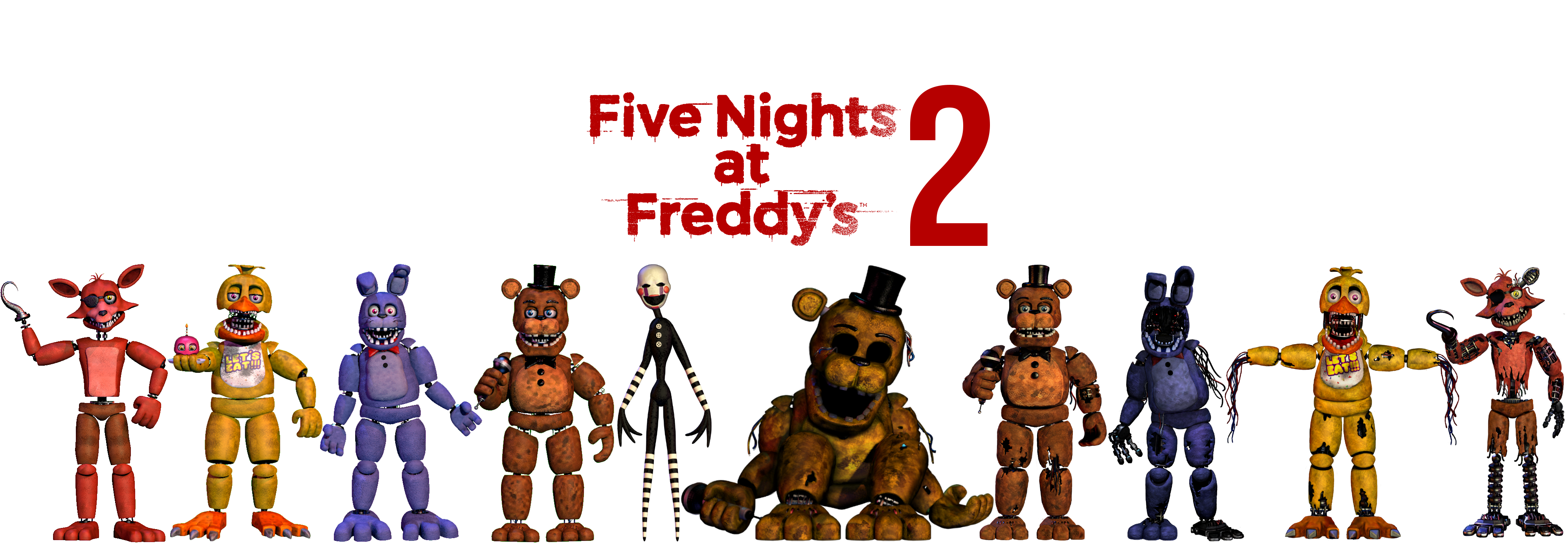 SFM FNAF Fredbear And Friends V5 by mauricio2006 on DeviantArt