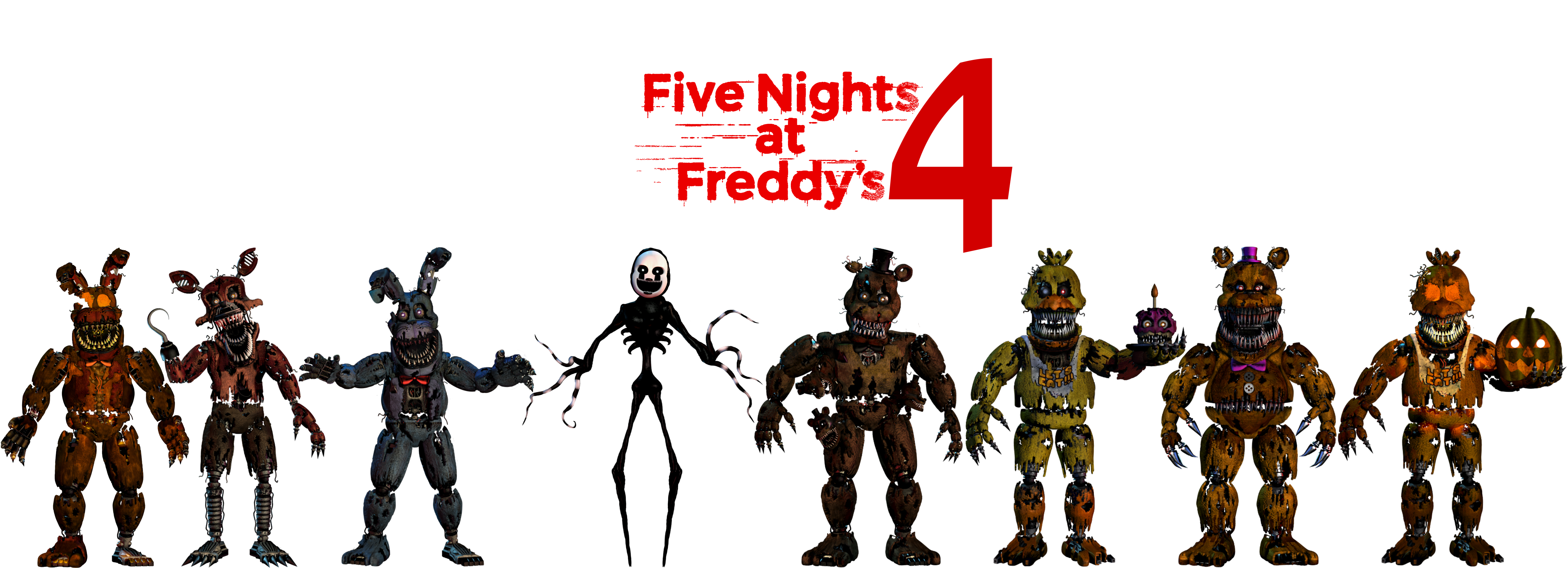 SFM FNAF My Favorites Characters Of FNAF 5/8 by mauricio2006 on