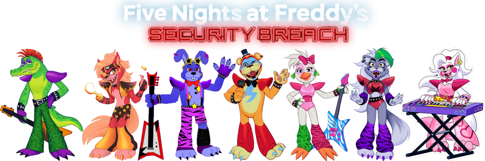 All Cardboard Cutouts Fnaf Security Breach at Christopher Carr-boyd blog