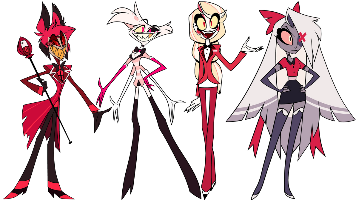 My Favorites Characters Of Hazbin Hotel V4 by mauricio2006 on DeviantArt