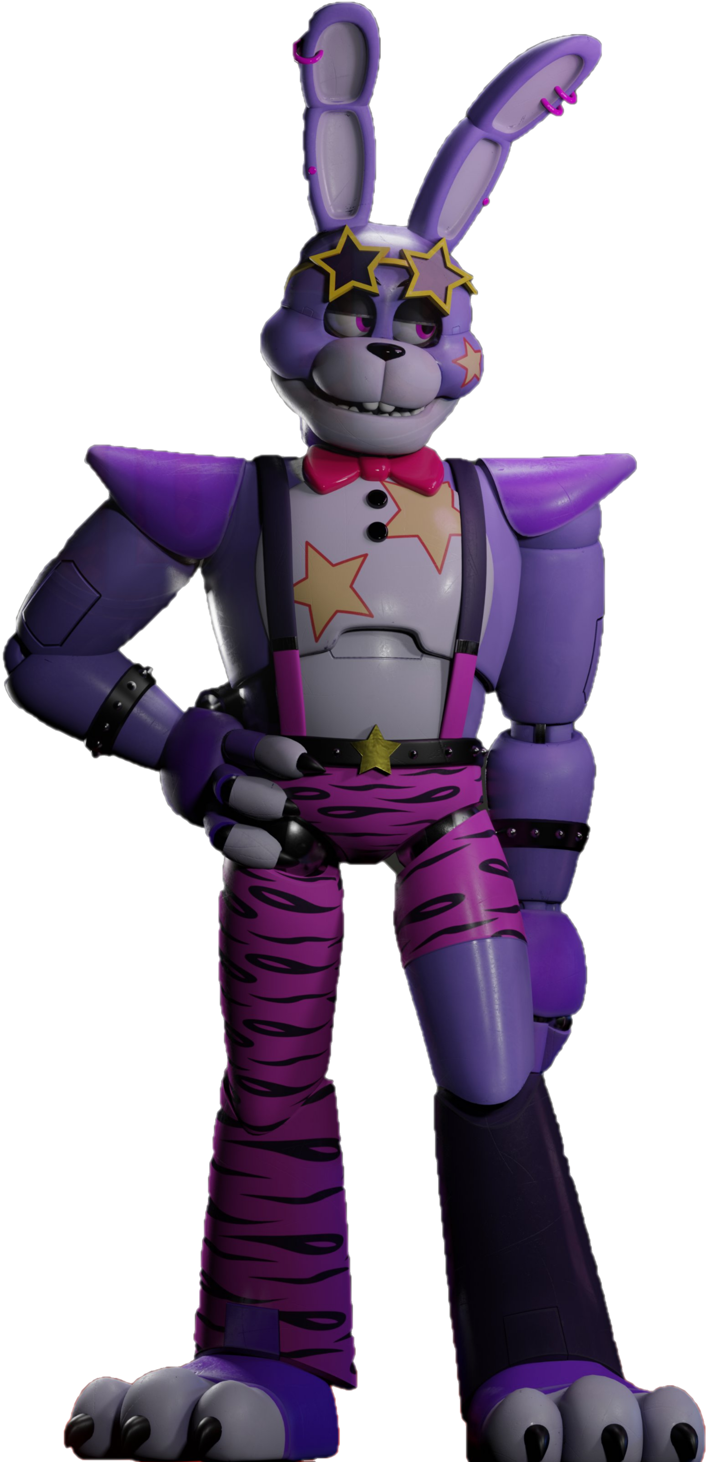 Glamrock Bonnie (model by me) : r/fivenightsatfreddys