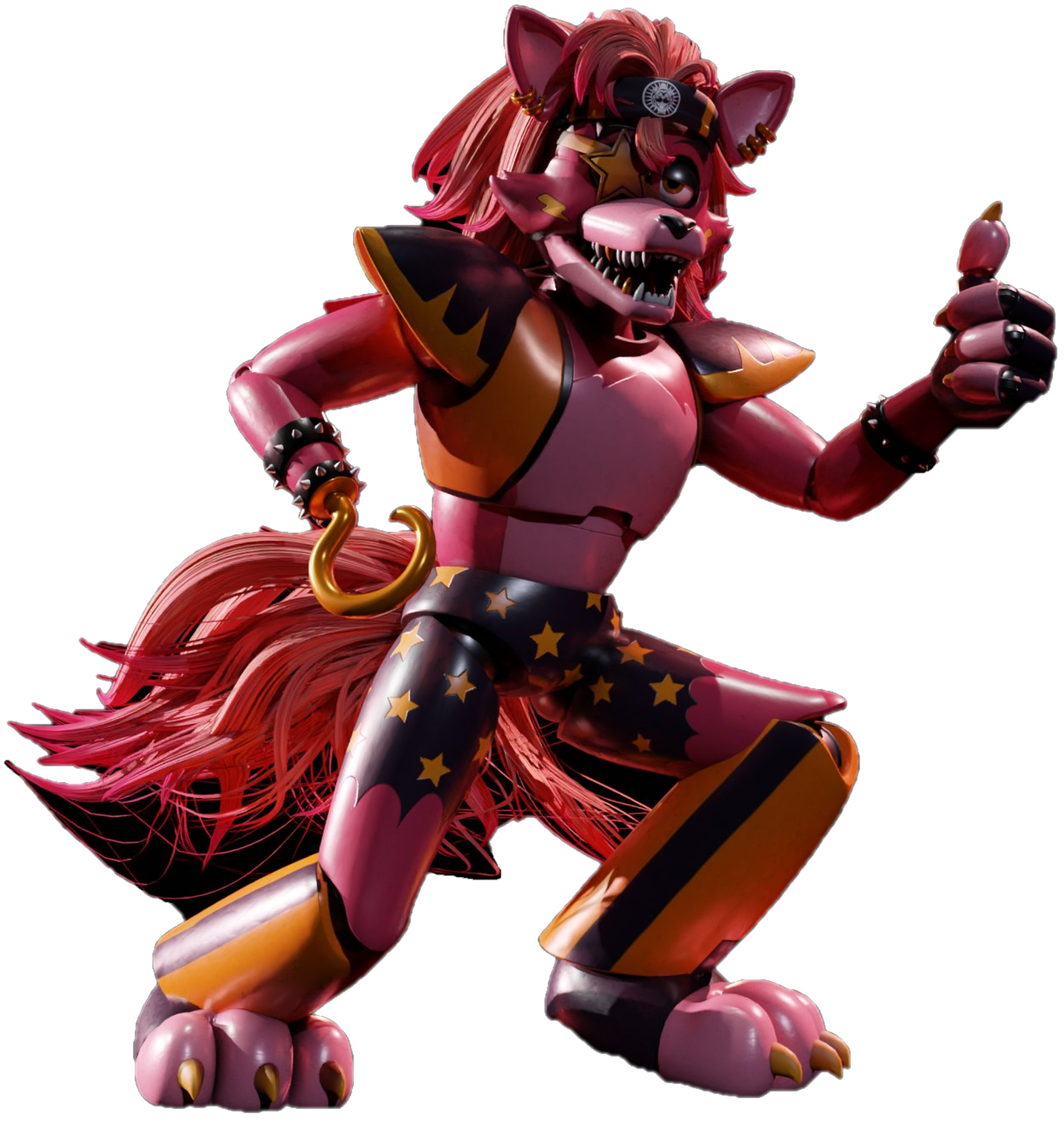 GLAMROCK FOXY OVER ROXY! [Five Nights at Freddy's Security Breach