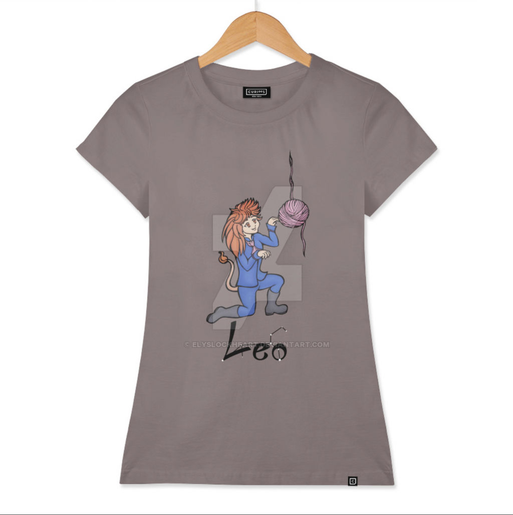 Leo among the stars - series of T-shirts Polaris