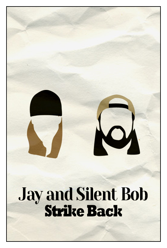 Jay And Silent Bob Strike Back Poster 24 X 36