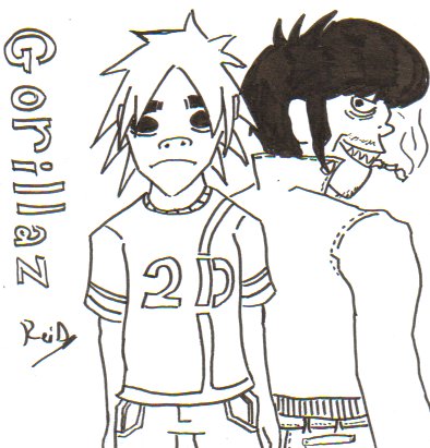 Fan-art Gorillaz