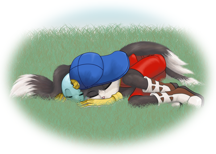 Klonoa and Hewpoe: Cute Nap