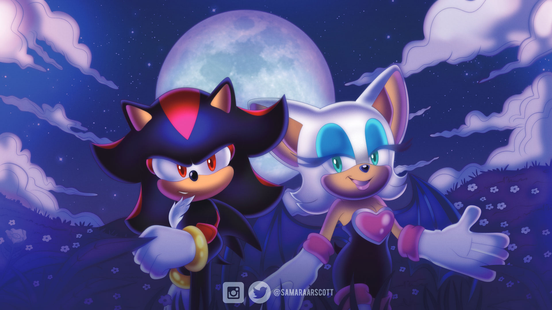 Shadow And Rouge By SamaraDraws On DeviantArt shadow-and-rouge-by-samaradraws-on-deviantart