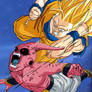 The Final Battle Begins Buu vs. Goku