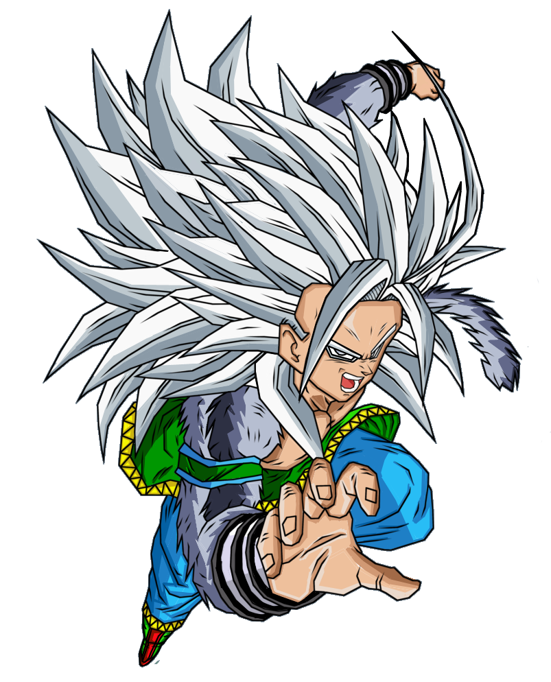 Ssj5 Goku ssj5 by poseidon59 on DeviantArt