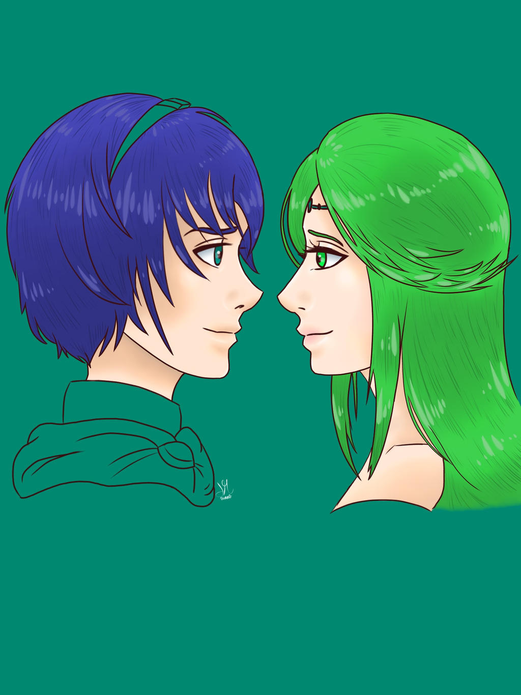 Marth + Palutena