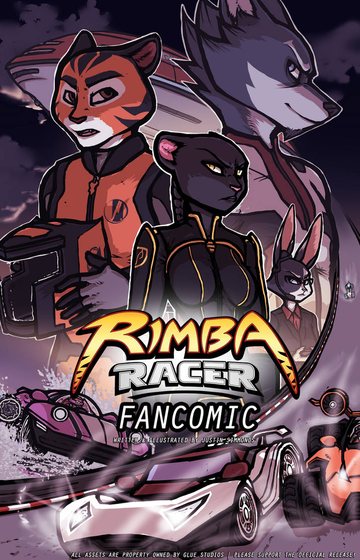 Rimba Racer Fancomic Cover by NikeMike34 on DeviantArt