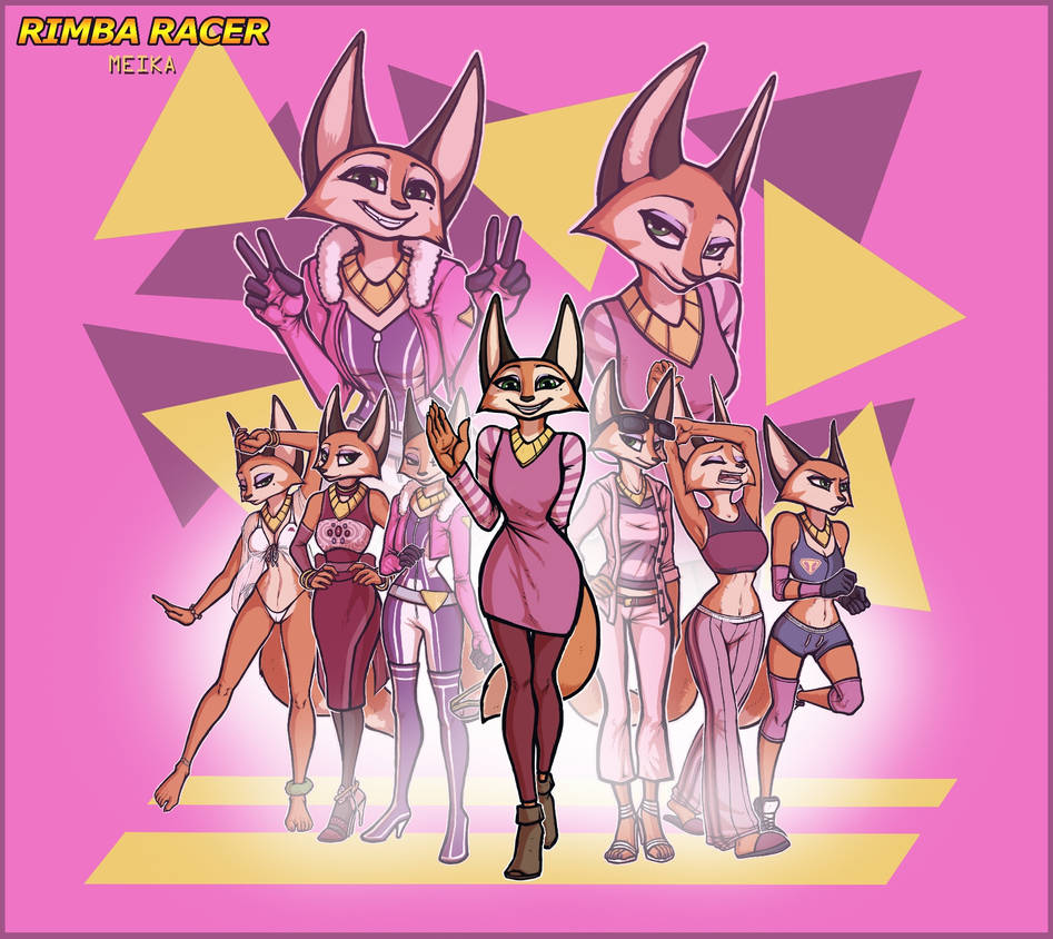 Rimba Racer - Meika Background by NikeMike34