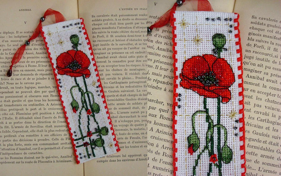 Bookmark Poppies