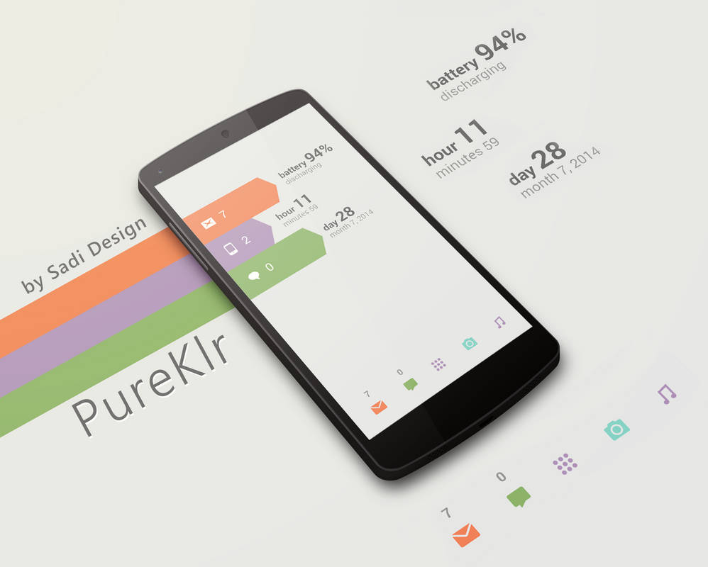 PureKlr for Zooper Widget Pro