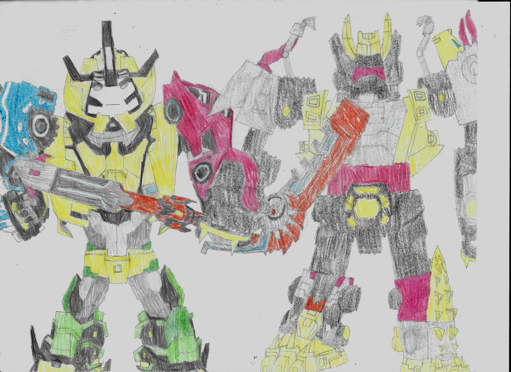 Combiner Team-Up by alienforcefan on DeviantArt
