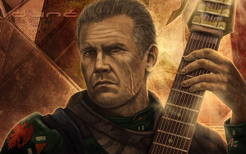 Dune Gurney Halleck by Jakdaw on DeviantArt