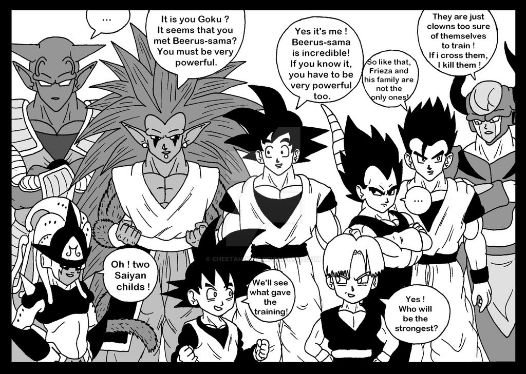 Gohan's Family Photo - DBZ Golden Age - Coloured by TheWriteFiction on  DeviantArt
