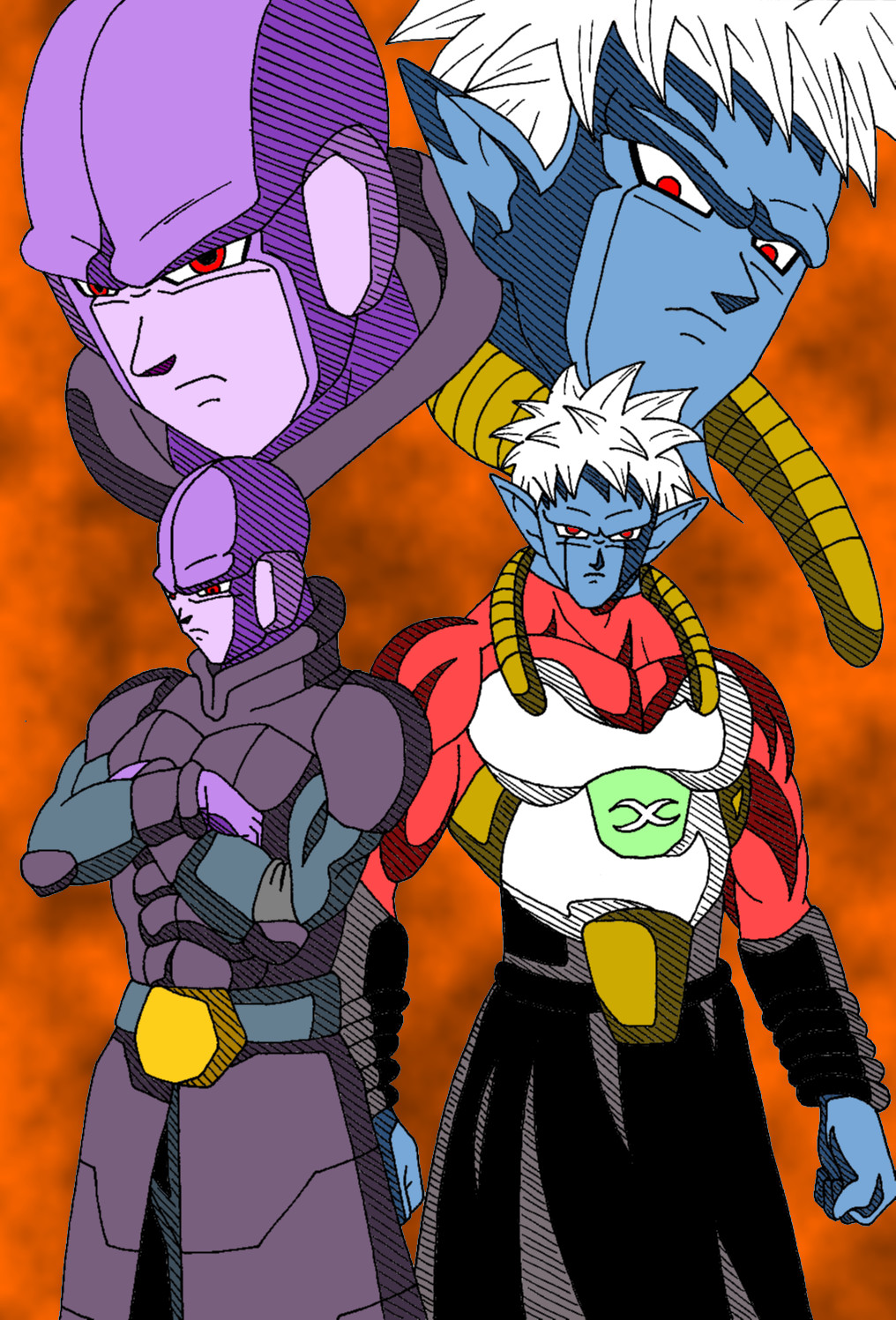 [DBS/DBX] Leader Hit and Makaioshin Mira (Colored)