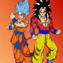 DBS/DBGT Goku SSGSS/SSJ4 (Colored)