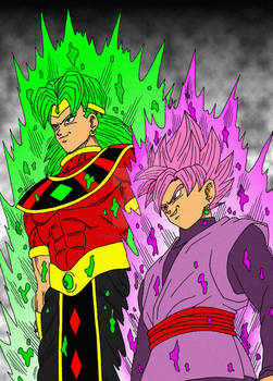 [WhatIf?] Black Goku return with God Broly OAV