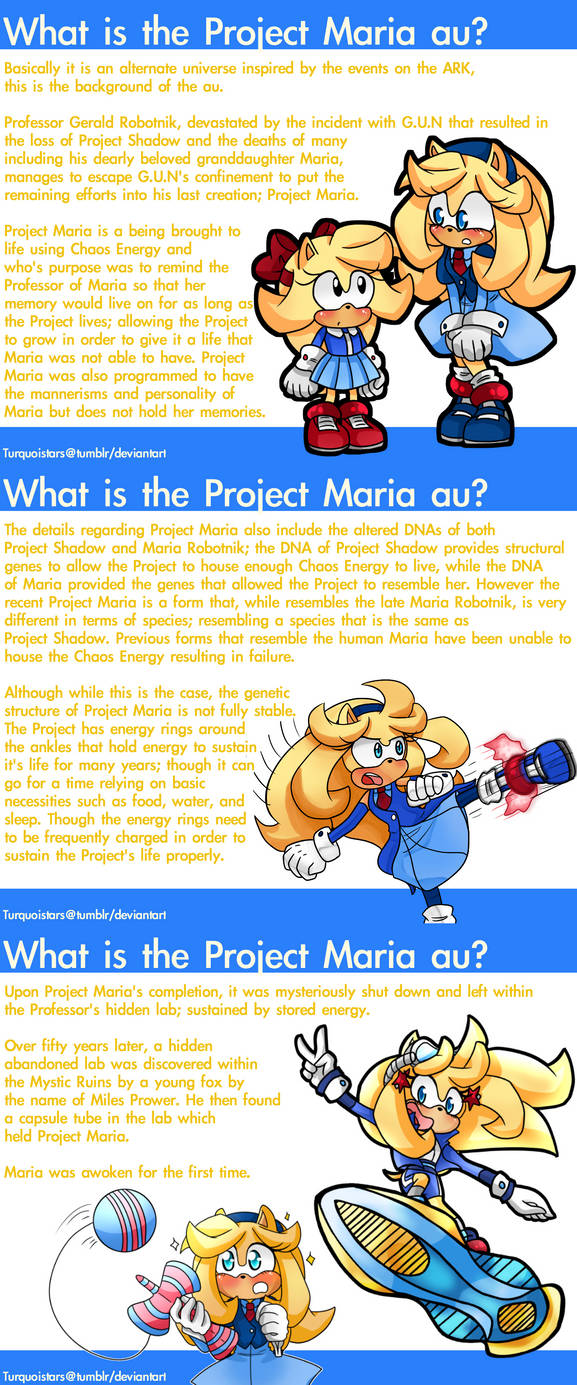 Project Maria What is the Project Maria au? by turquoistars on DeviantArt