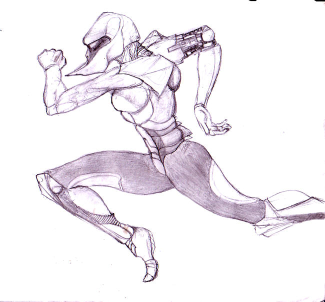 Deviantart Front View Running THE RUNNER by alexjx on DeviantArt