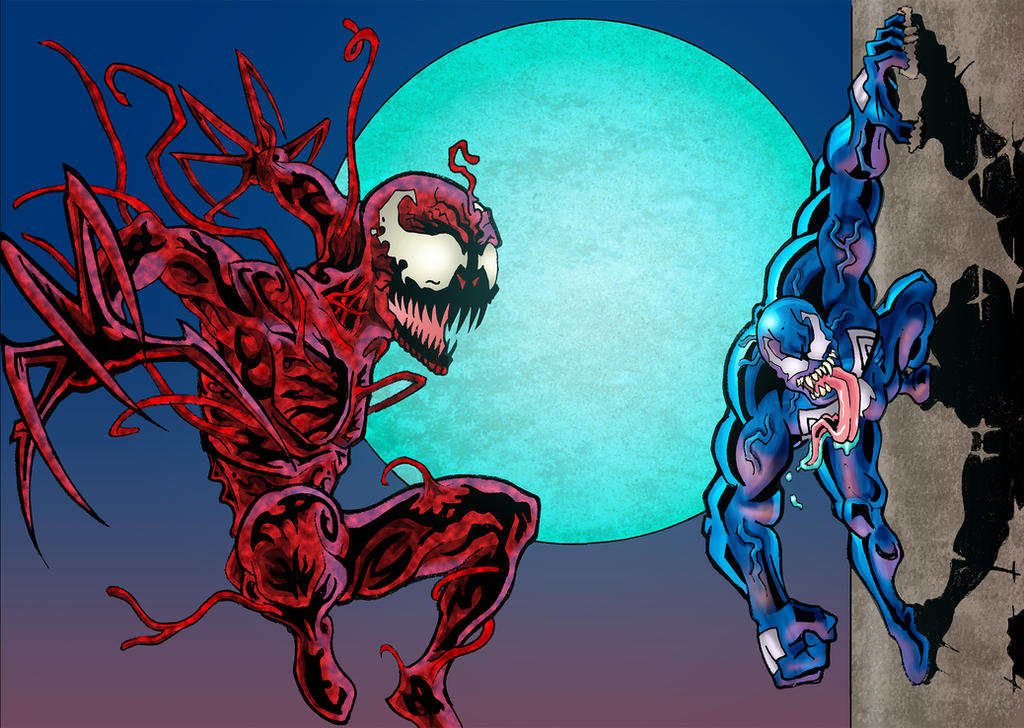 Carnum Carnage and Venom LineArt PRINTsmall by Empienada on DeviantArt