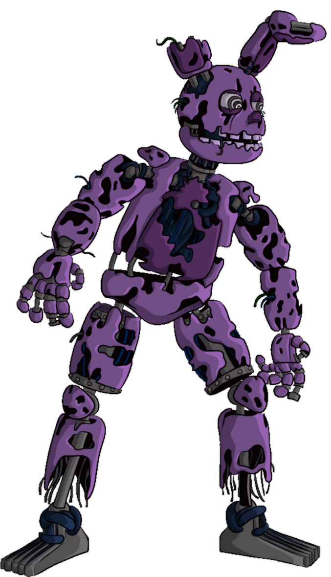 Springtrap Side Profile B-SIDE SPRINGTRAP by IMABEAR1983 on DeviantArt