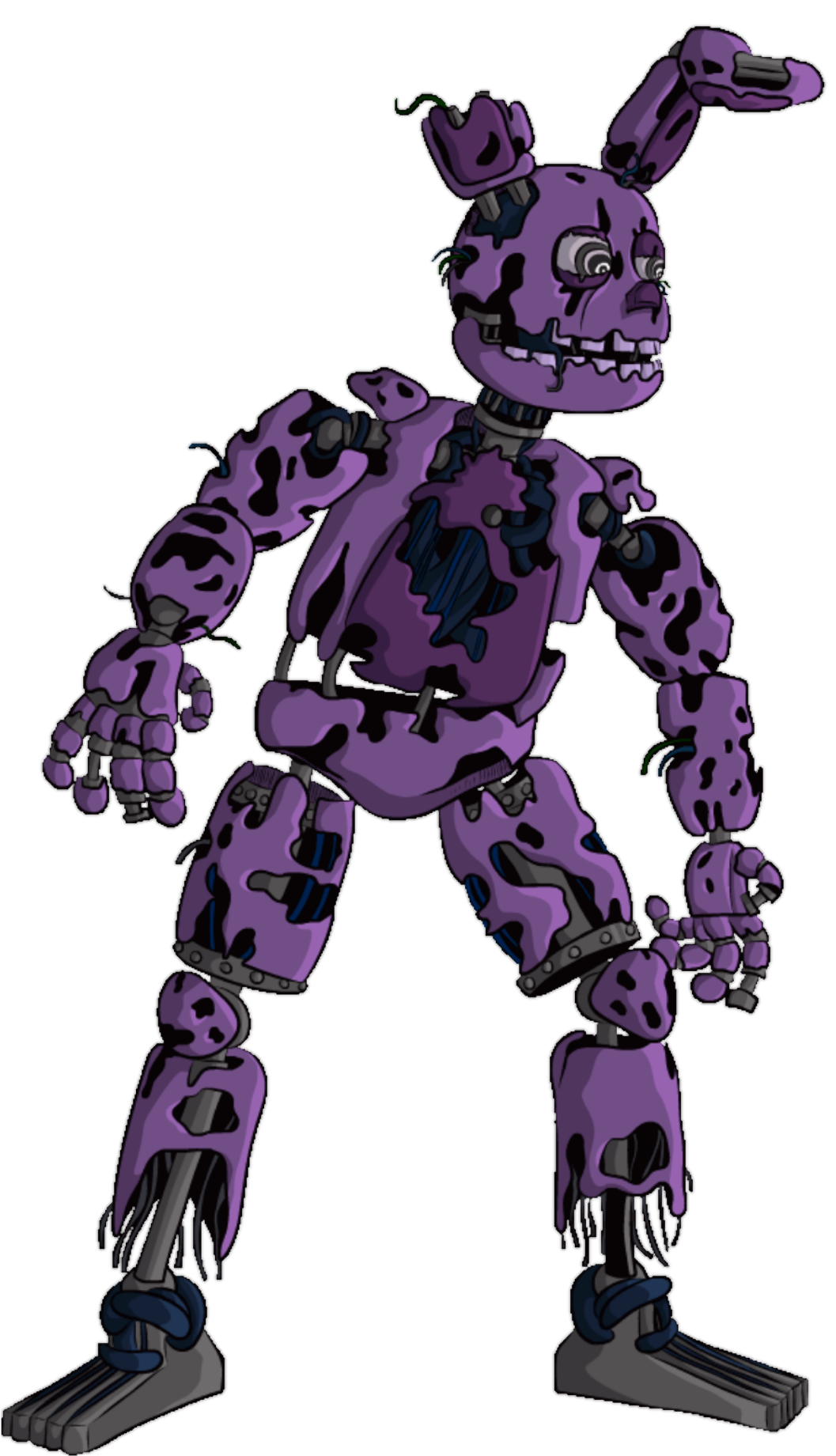 Springtrp Side View B-SIDE SPRINGTRAP by IMABEAR1983 on DeviantArt