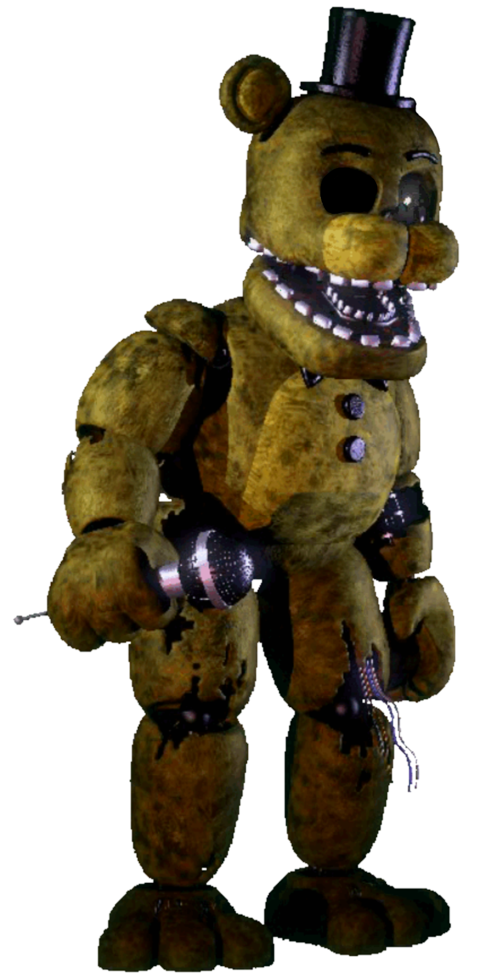 Withered Golden Freddy png images