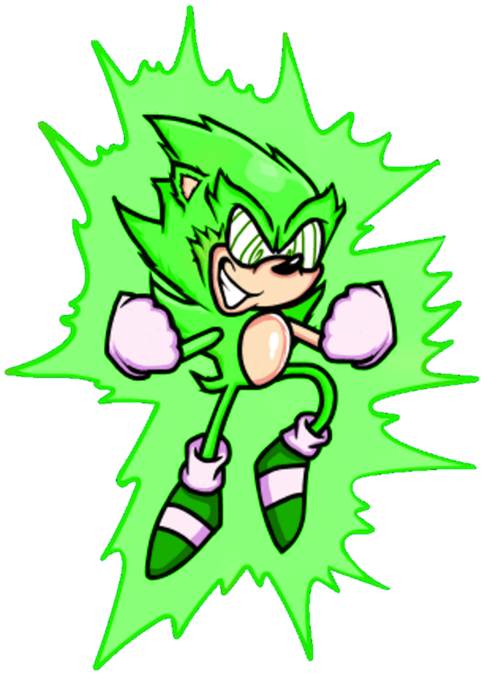 Fleetway Super Sonic Sticker - Fleetway Super Sonic Fnf - Discover