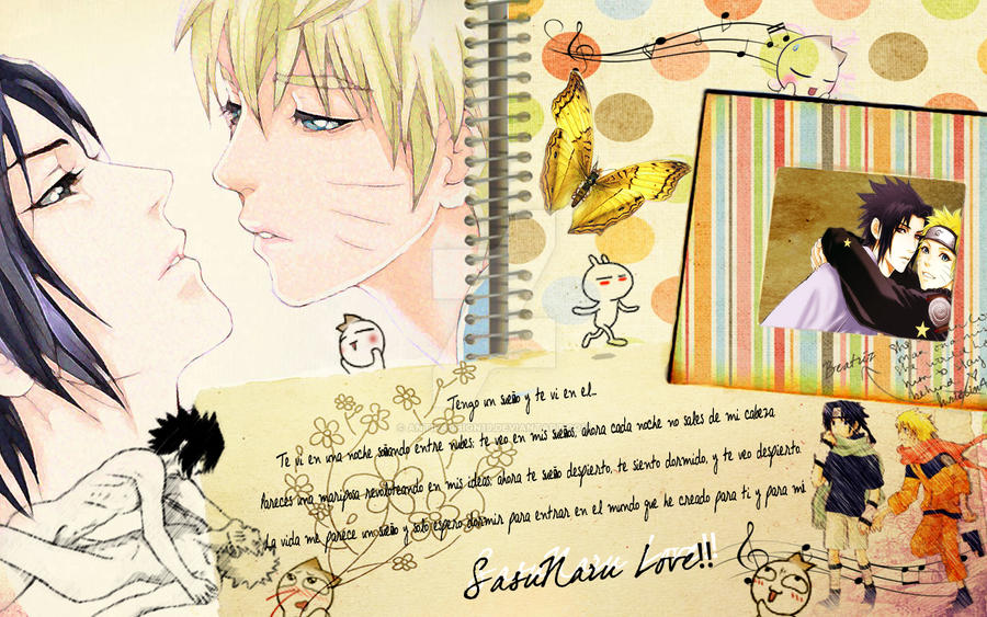 SasuNaru Wallpaper by Antifashion19 on DeviantArt