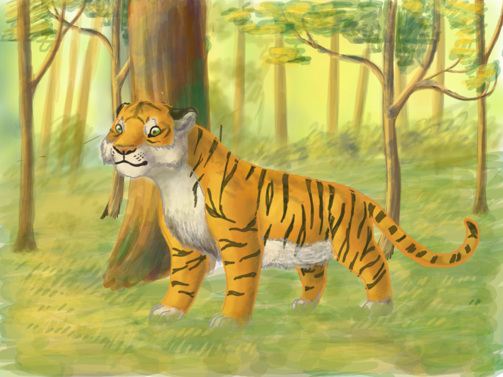 tiger by O-ruff on DeviantArt