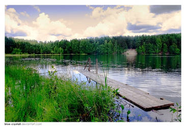 Lake in Enchanted Forest