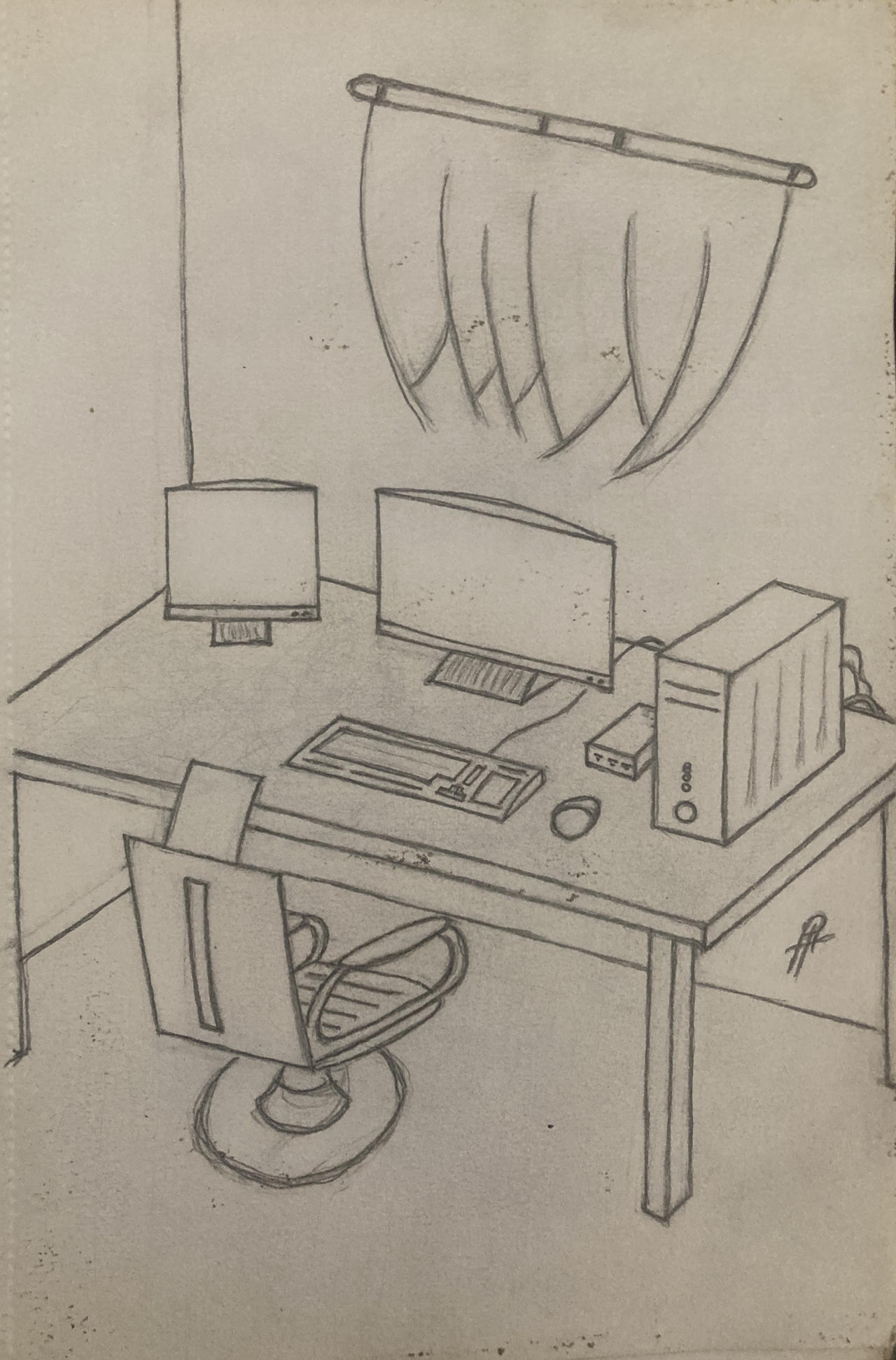 How To Draw Gaming Pc