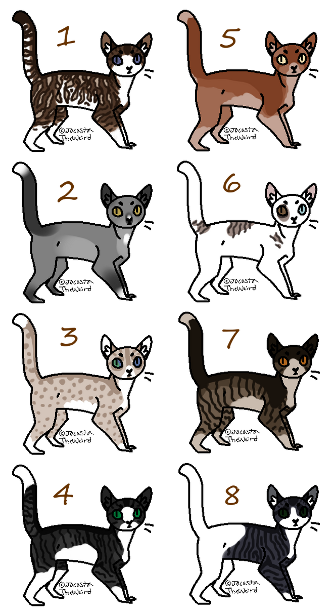 Closed Cheap Cat Adopts! by LillyofIndominus