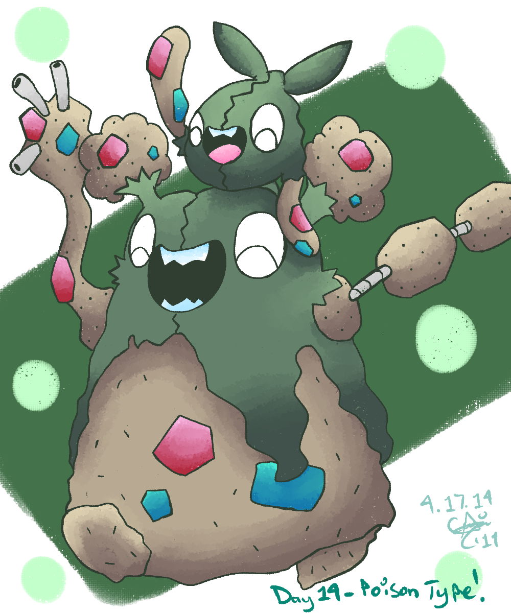 POKEDDEXY Day 14 - Poison Type