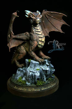 Dragonheart fanart sculpture 