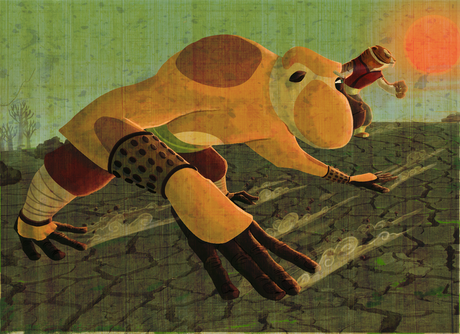 KUNG FU PANDA - monkey